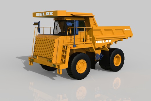 54-贝拉兹75440卡车 3d模型图纸缩略图